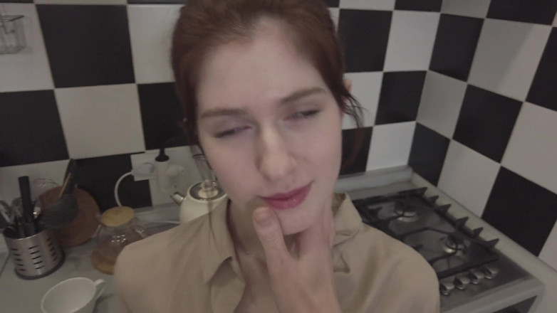 LoveHomePorn: Wife Takes a Break to Suck My Cock