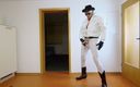 GERMANE_XL: Vit Lycra Cowboy 2 sprut