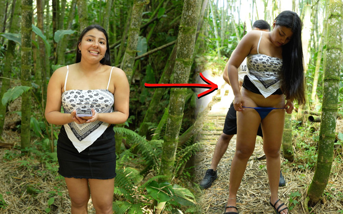 XxHomeMade: Weird Sex with a Little Brunette Lost in the Woods -...
