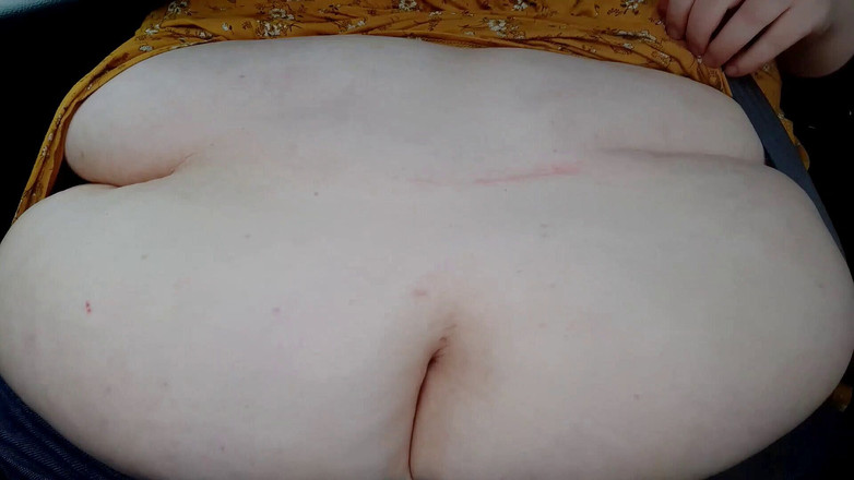 SSBBWLadyBrads: Мой толстый живот в машине