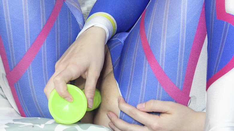 LustfulGeeks: Masturbasi anal sensual D.va