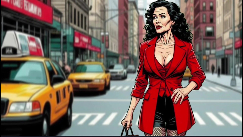 Octopussy Lovers Club: Sie Hulk. Sex Im Auto. Erwachsenen-comic-cartoon.