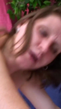 Brunette mature gets banged