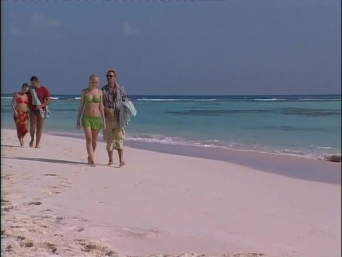 XTime Vod: Licking fucking big dick sucking foursome on the beach
