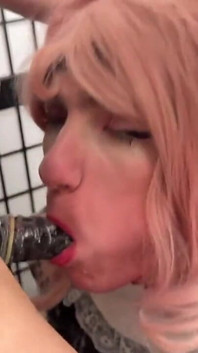 Two Dommes and the Delivery Boy - Throat Trained