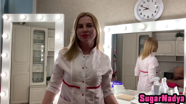 SugarNadya: Post-procedure dick treatment turned to jerking off