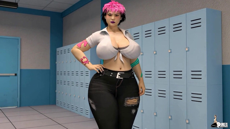 Dukes Hardcore Honeys: Emo toket besar pov dan sekretaris semok dientot kayak pelacur...