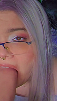 Blowjob Practice with My Big Realistic Dildo
