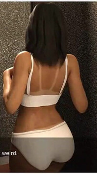 Project Hotwife - Gameplay - Husband Fucks Wife in Doggy Style and Cum in Tits and Her Body