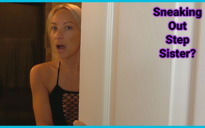 Sex with milf Stella: Sneaking out stepsis? Fuck me and I won’t tell!