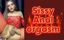 Sissy_Sasha_Q: Sexy orgasmo anale da sola di una sissy