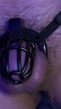 My First Time in a Chastity Cage