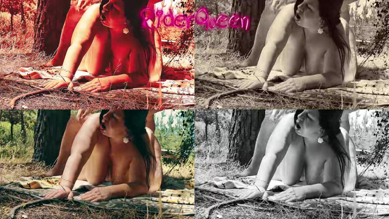 Riderqueen: Різнокольоровий трах - відео послідовника