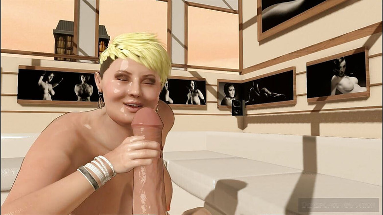 Denis animation: Semelle d’une belle-mère italienne pulpeuse et jeune homme