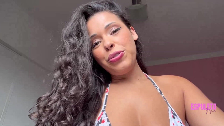 Espuleta Maia: Punheta Guiada Com Tetas E Muito Tesao
