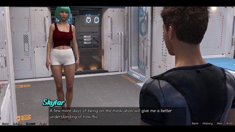 AVN Teller: Stranded in Space - Checking on the Hot Big Tits Doctor