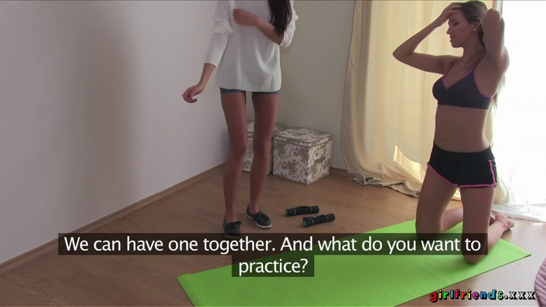 Girlfriends XXX: Girlfriends XXX - Downward Facing Pussy Easter Is the Best Yoga...