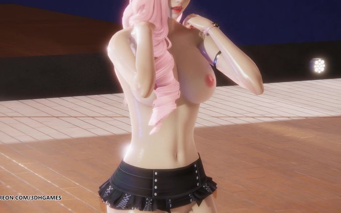 3D-Hentai Games: Hyolyn - Dally Seraphine Sexy Striptease League of Legends Hentai Sem...