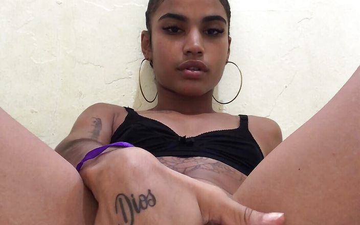 More Intimate: Tough Latina Masturbates on the Floor of Her Room