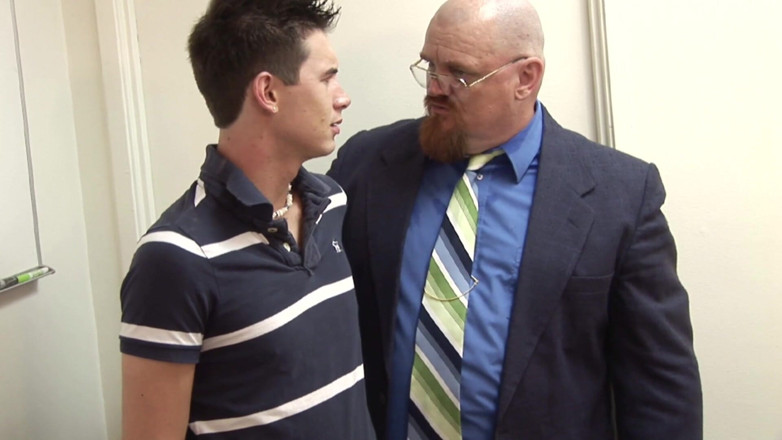 SpankThis: Principal Wood Spanks Adan Rider