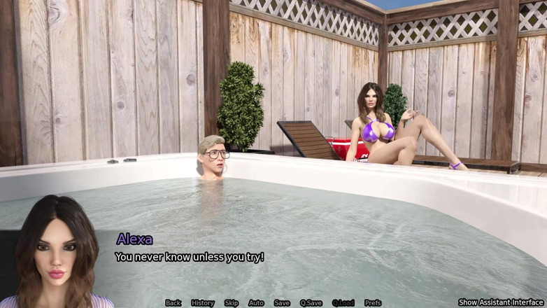 Nala plays games 77Futas: Sexbot Rails madrasta à beira da piscina - Sexbot Futa # 3 Jogo