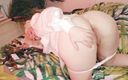 Arya Grander: Секс мастурбація соло - блондинка збуджена з мокрою тугою пиздою і великою дупою