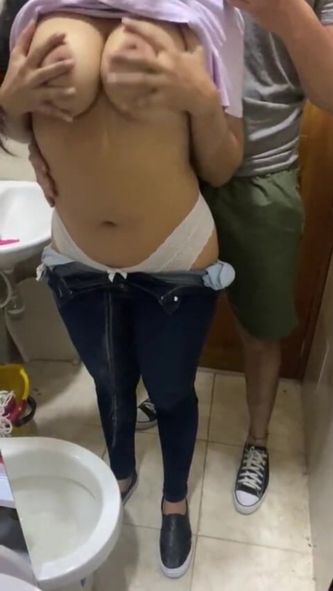 Egyptian taboo clan: Egyptian Stepsister Perfect Ass Sucked His Cock in the Bathroom