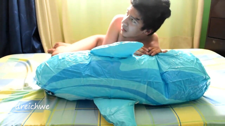 Dreichwe: Inflating a dolphin