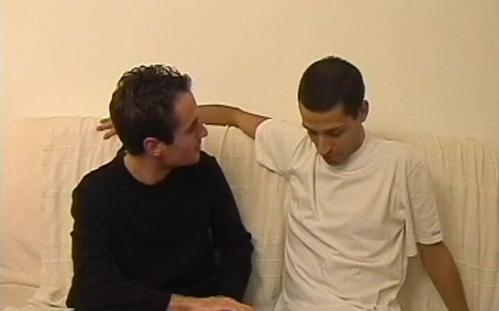 Gay 90's Vintage Porn: Namiętny mężczyzna dotyka # 8