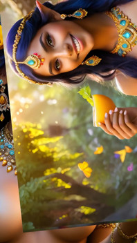 Bonita peituda nua indiana elf girl com Mangel-wurzel