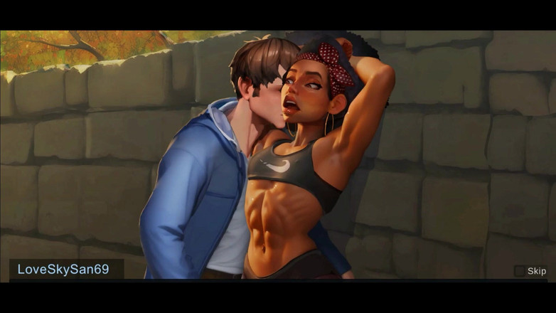 LoveSkySan69: Taffy Tales V0.95.7 Część 83 Mega orgazm w publicznej łazience przez Loveskysan69