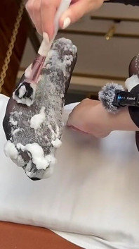 Asmr Satisfying Foaming Soap & Foot Washing