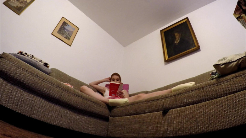 Leon Lambert Girls Twerk Parties CFNM: No panties redhead