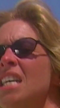 Blonde MILF Gets Pussy Licked and Fingered Poolside