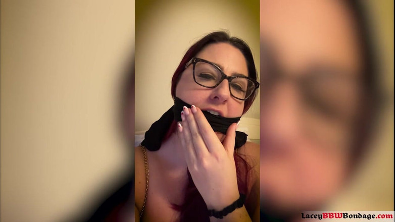 Lacey BBW Bondage: Lacey - panggilan telepon sama pacar