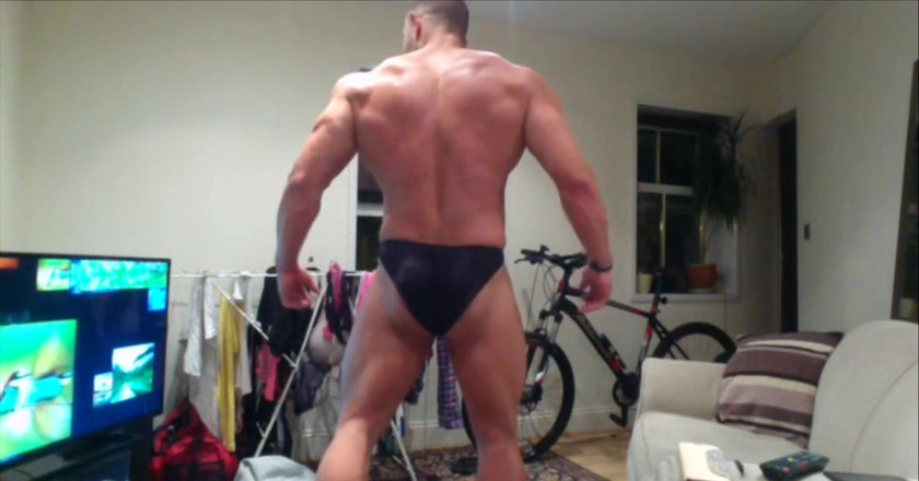 Jack stacked: Поклонение потной мускулистой после спортзала