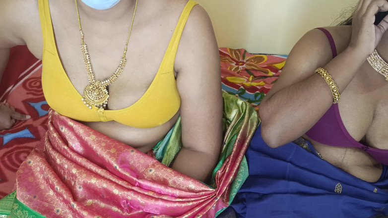 Palani69: Verheiratete schwestern genießen heißen sex zu dritt