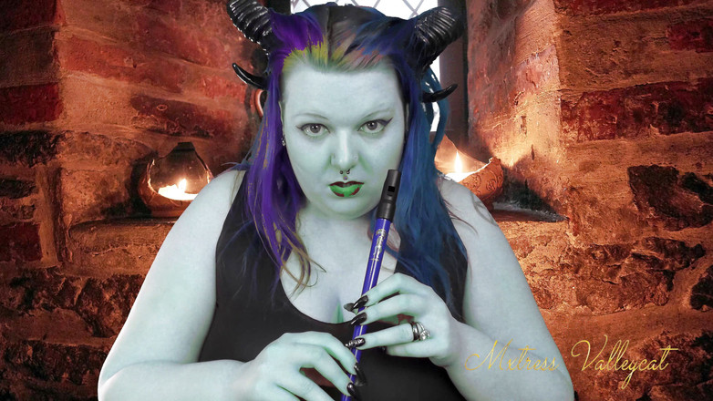 Mxtress Valleycat: Demon bard faz de você seu adorador