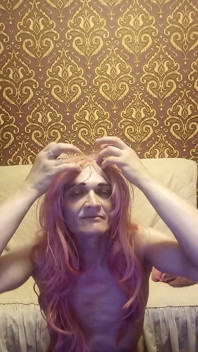 Chastity Belt Balls Slut Without Makeup