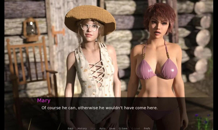 Dirty GamesXxX: Dusklight 매너: 비키니 입은 섹시한 소녀들과 수영 11