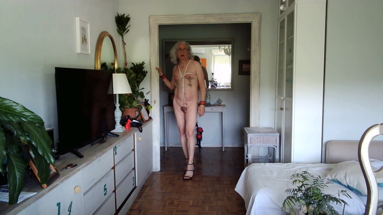 Carlatx: Bondage of Tits and Balls and Nipples with Clamps