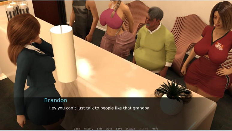 XXX Games Bunk: Grandpa's Visit - Gameplay - Roleplay - Hotspring with Grandpa