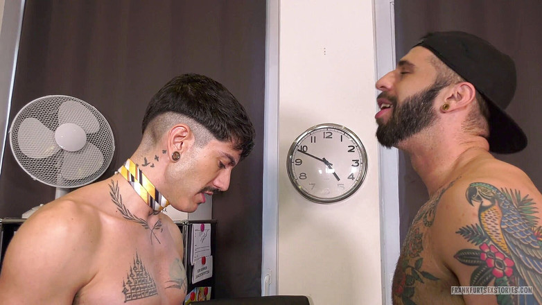 Frankfurt Sex Stories: 办公室混蛋，第一部分