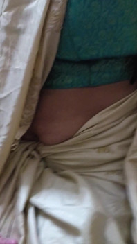 Desi Girl on Sari