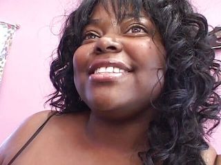 Big Beautiful Babes: Adorable black bbw gets fucked and facialized