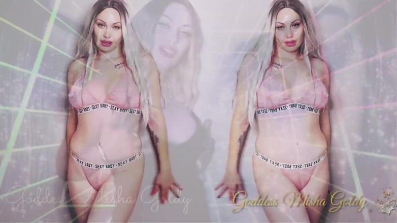 Goddess Misha Goldy: Dangerous!!! Mind penetration! Let me in and control you forever!