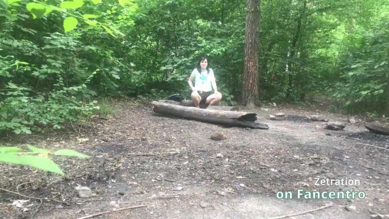 Zetration: She’s Pleasuring Her Pussy a Sweet Brunette MILF in the...