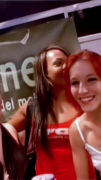 Dunia-Muntenegru: Dunia Muntenegru și Angie Kiss la Festivalul Erotico Cine de la Barcelona în 2006