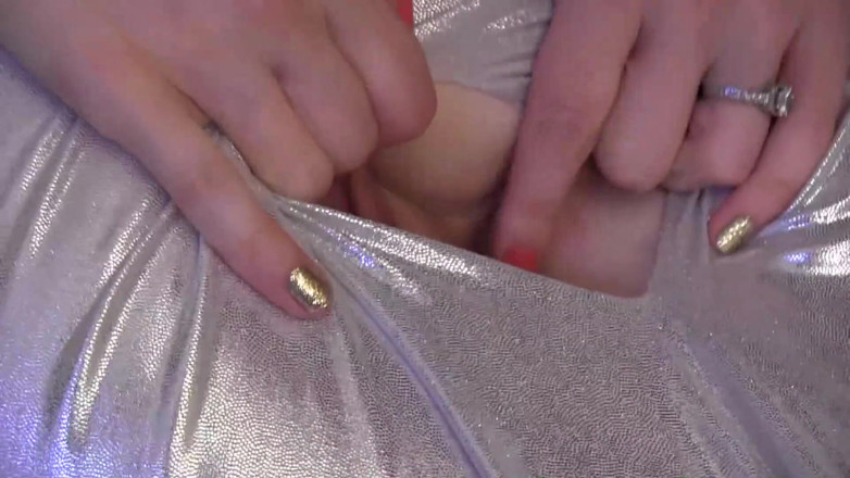 LesbianFantasies: Brunette lesbians kissing and fingering