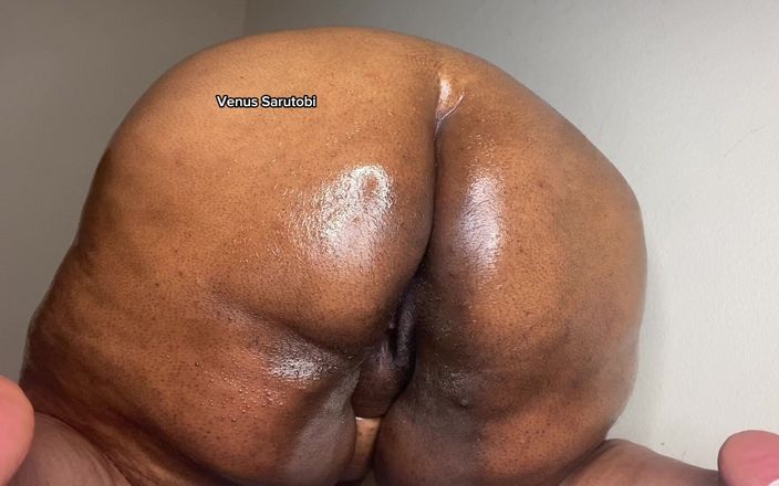 VVenus1994: Black Ebony BBW Jiggling Big Ass and Fucking Creamy Pussy